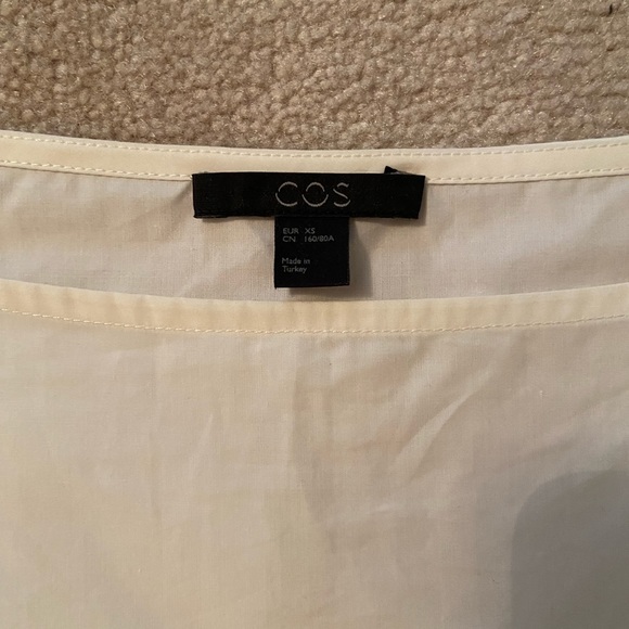 Cos knit and woven boxy top - Picture 2 of 2